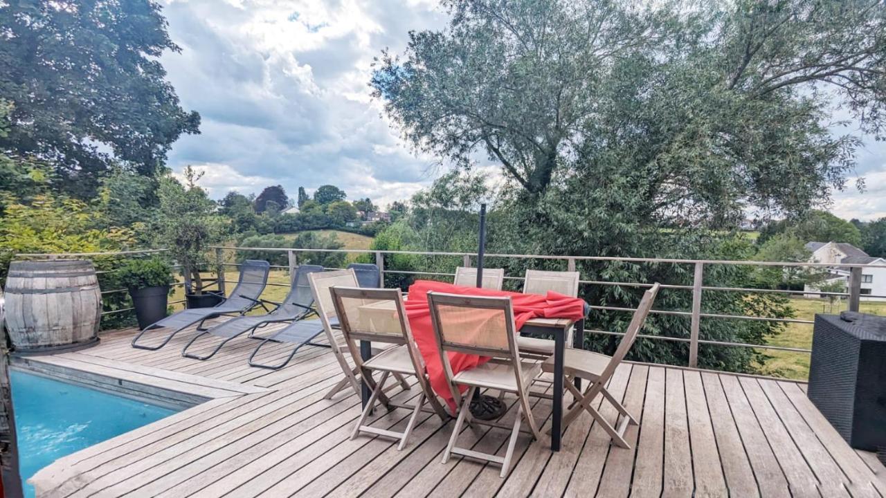 Maison à la porte des Ardennes Verviers Esterno foto